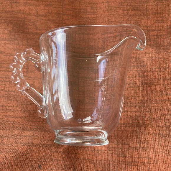 Vintage Imperial Glass Candlewick Open Sugar, Creamer & Tray - Picture 7 of 12